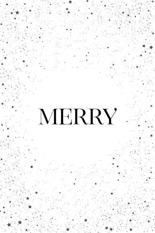 Плакат Merry