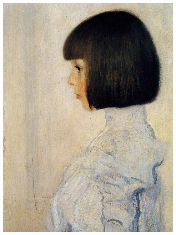 Levně Plakát, Obraz - Portrait of Helene Klimt (1898), Gustav Klimt, 30 × 40 cm