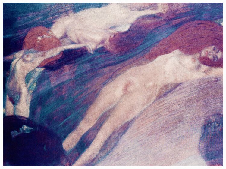 Принти на полотні Moving Water (1898)