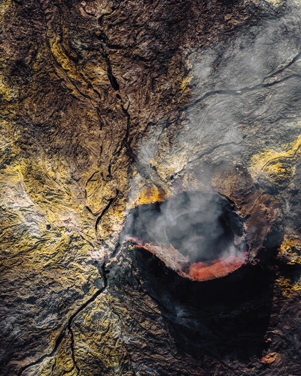 Canvas Print Volcano