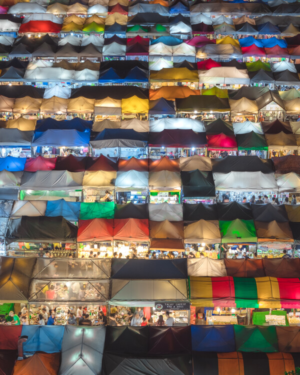 Plakat Market lights