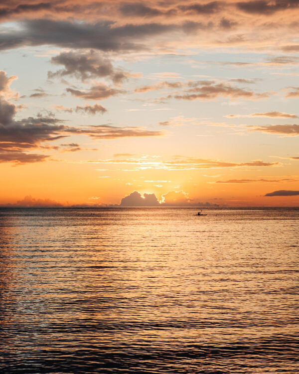 Plakat Island sunset