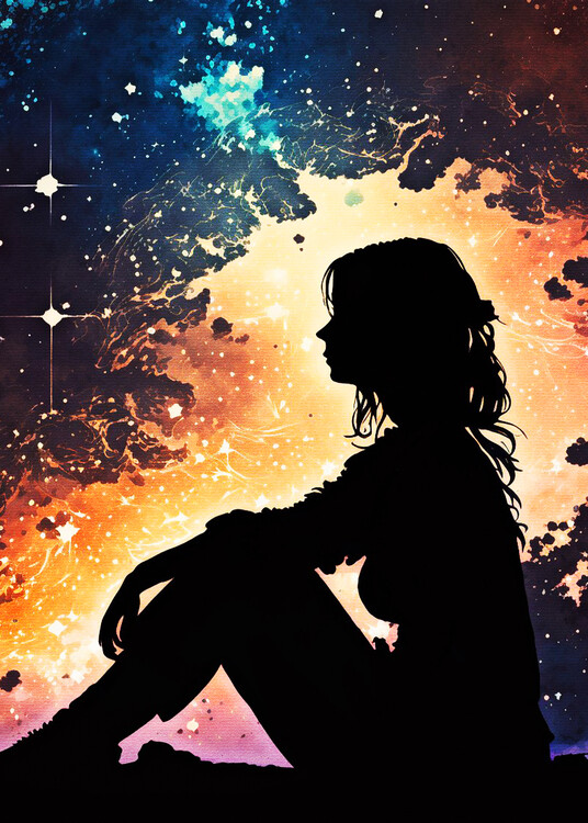 Poster Splat Female Alone
