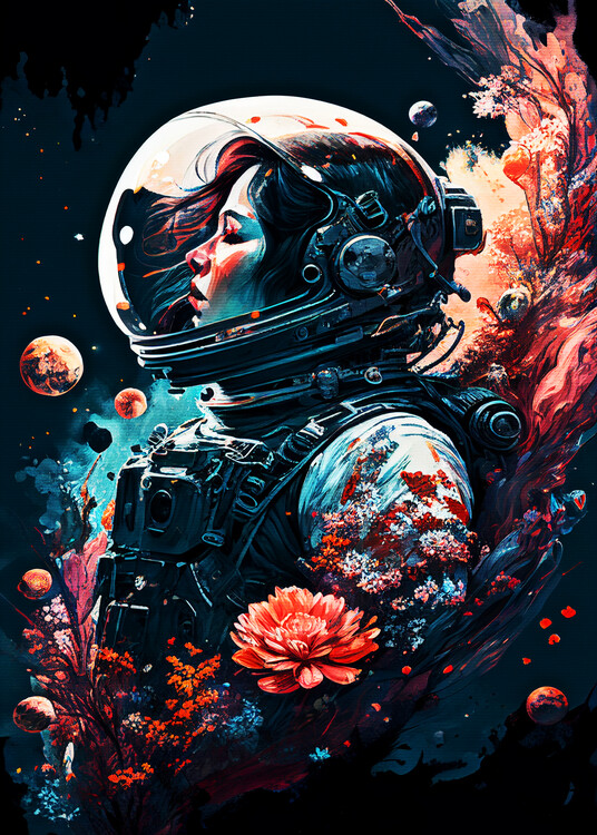 Poster Garden Space