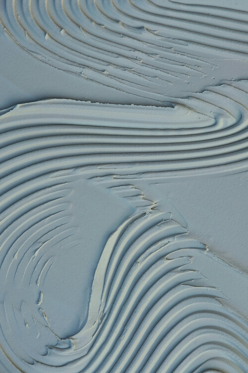 Canvas Print Mud Texture 15 Blue