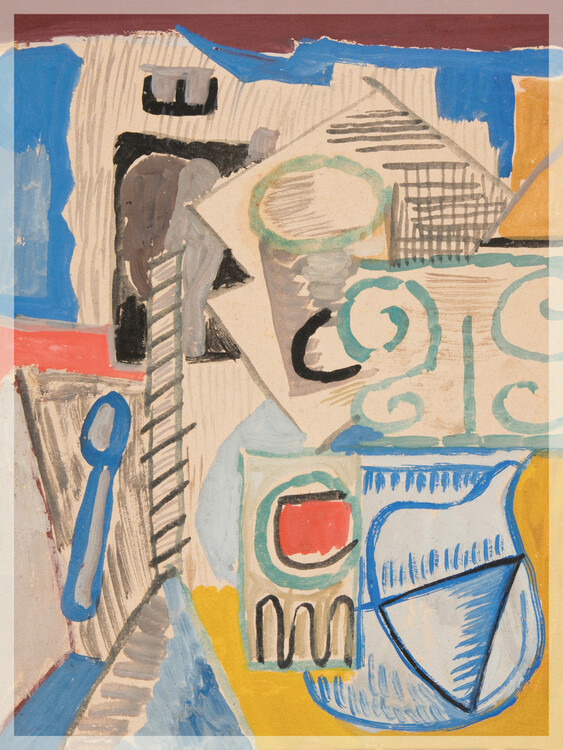 Poster The Kitchen Table (Still Life with Spoon) - Sasza Blonder