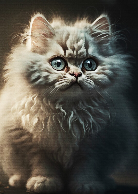Poster Cute cat new
