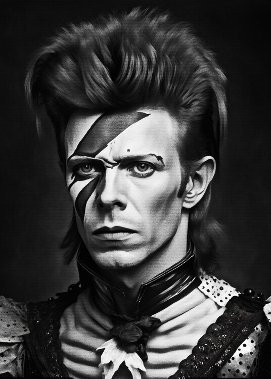 Plakát Black Bowie