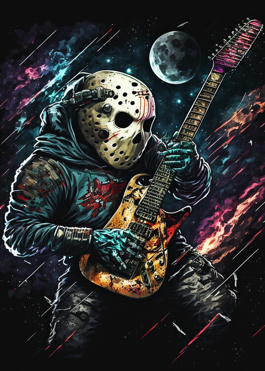 Плакат Rock Guitar Space