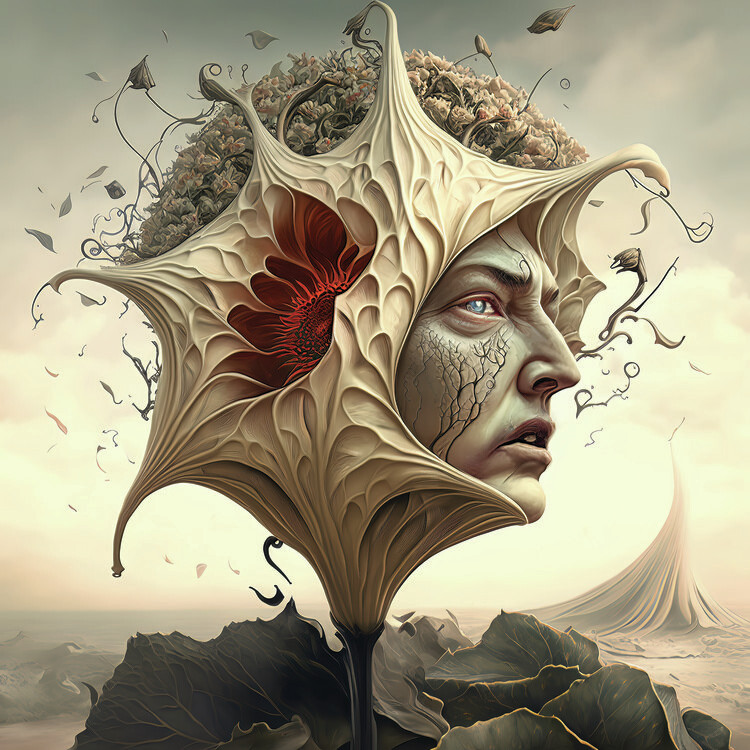 Плакат Mr Datura surrealism