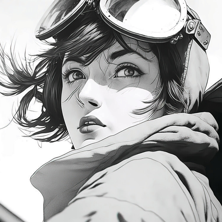 Плакат Fighter Pilot Amy  1940 portrait