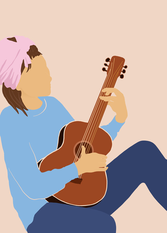 Canvas Print Moon River