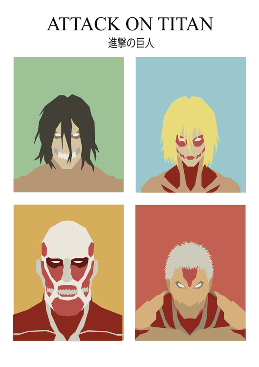 Canvas Print Shingeki