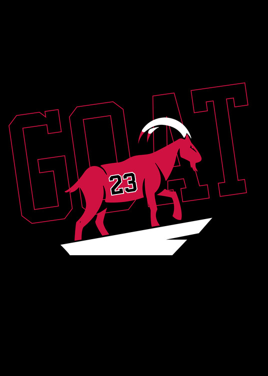 Плакат 23 GOAT