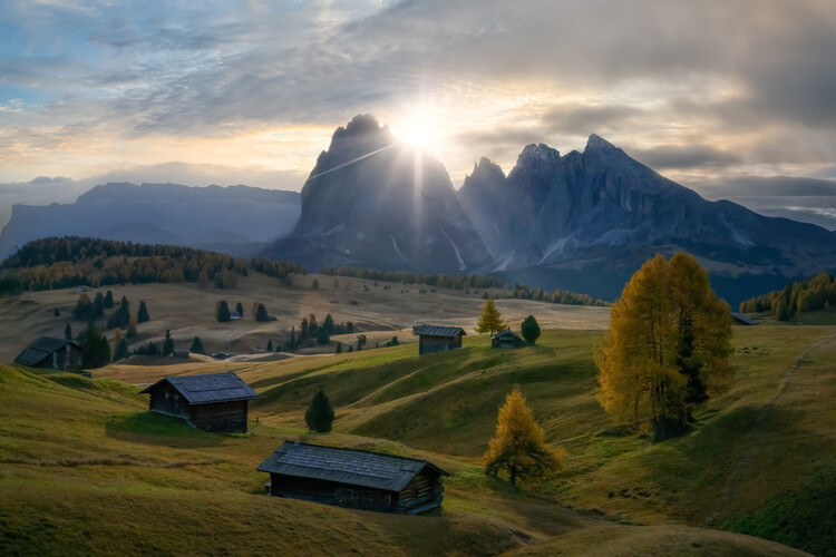 Juliste First Light at Alpe de Siusi