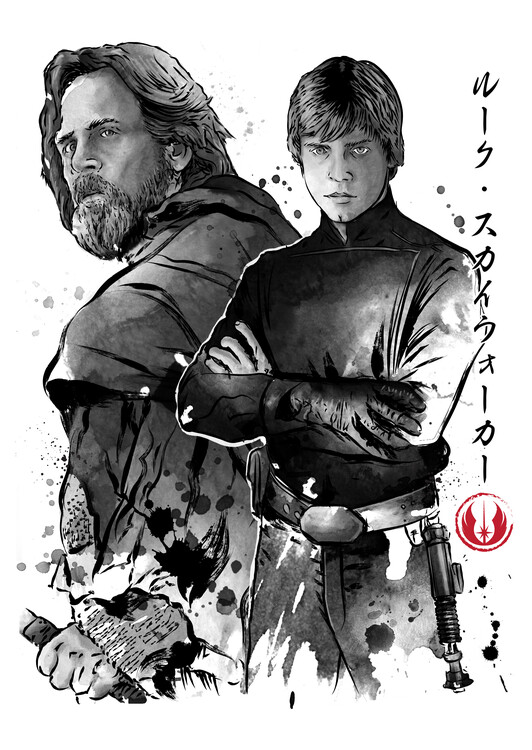 Poster Old and Young Jedi