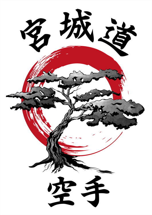 Plakát Miyagi do sumi-e