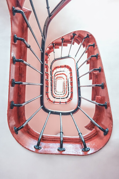Vászonkép Parisian Staircase