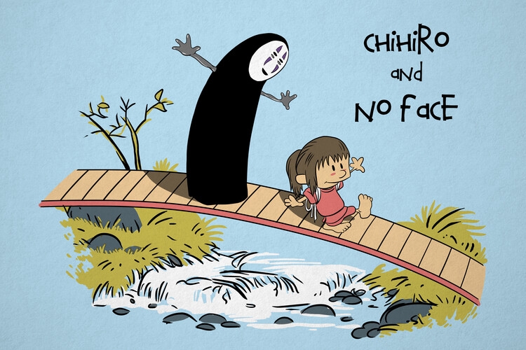 Plakát Chihiro and No Face