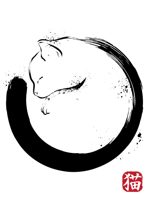Poster Purrfect Circle