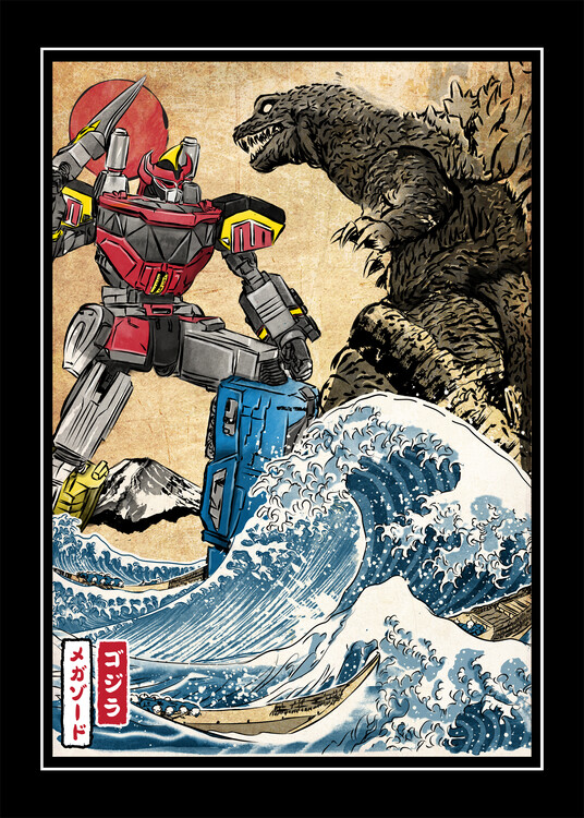 Poster King of the Monsters vs Magazord