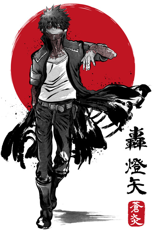 Canvas Print Dabi sumi-e