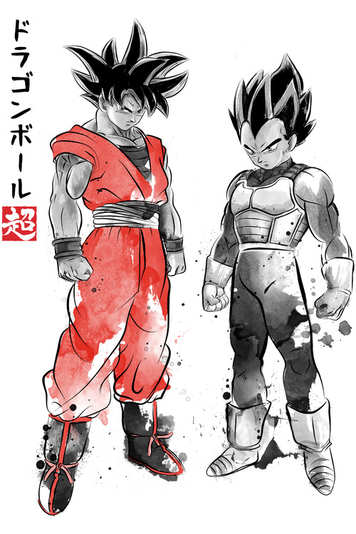 Plakát Saiyan Warriors