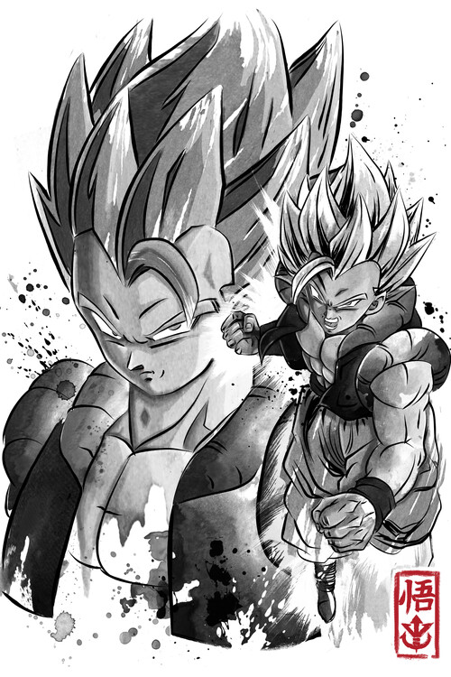Poster Saiyans Fusion