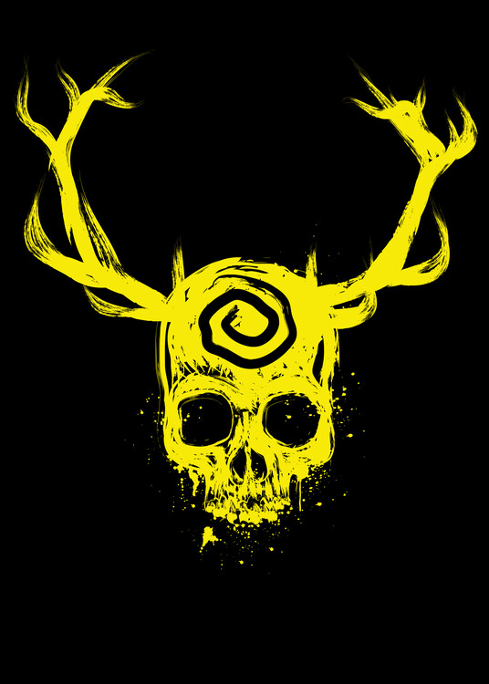 Плакат Yellow king