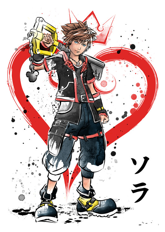 Plakát Wielder of the keyblade