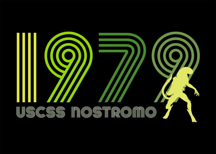 Плакат USCSS Nostromo 1979