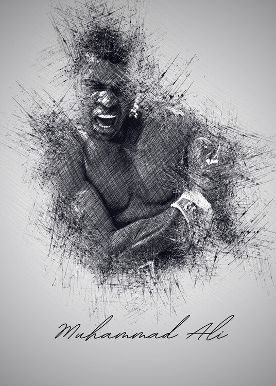 Poster M. Ali Sketch