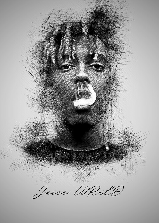 Poster Juice W. SKetch