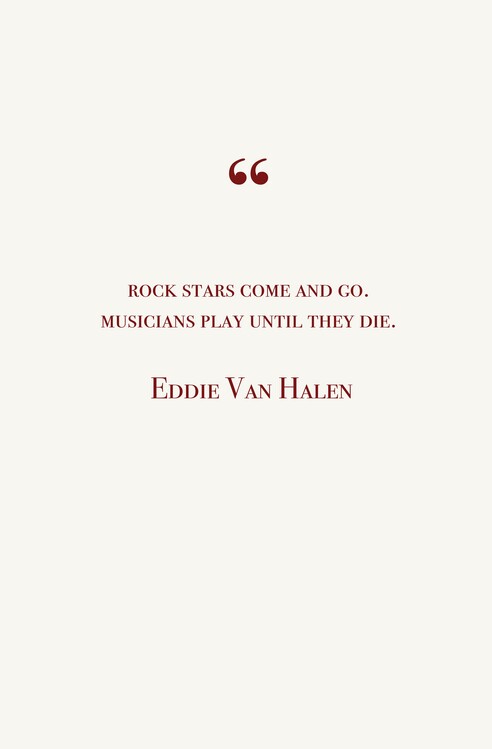 Canvas Print Rock stars