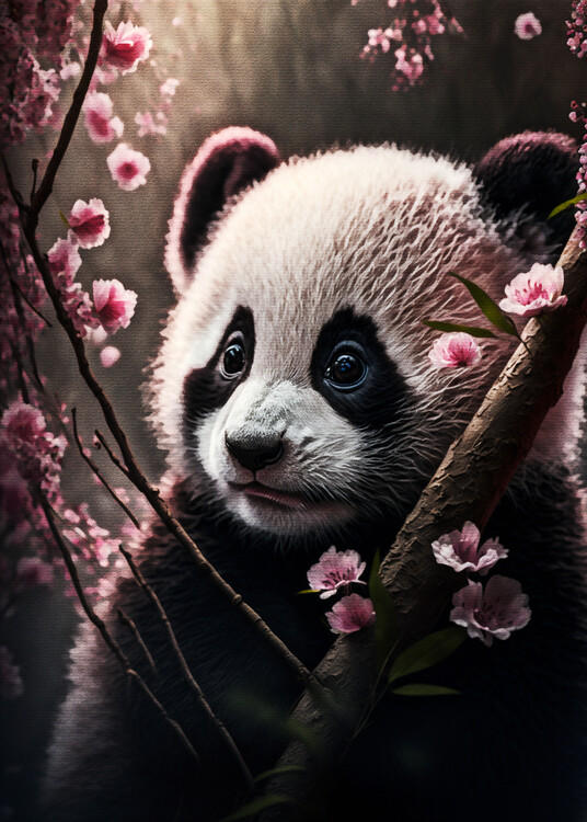 Poster Cute Panda