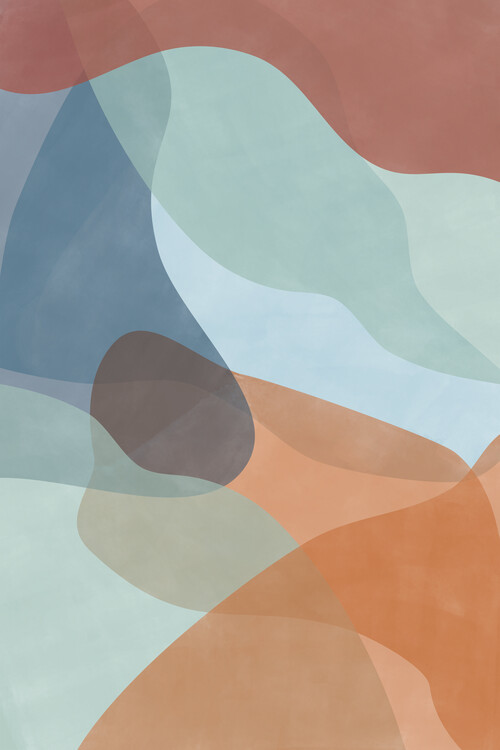 Poster Abstract Shapes Poster No.3