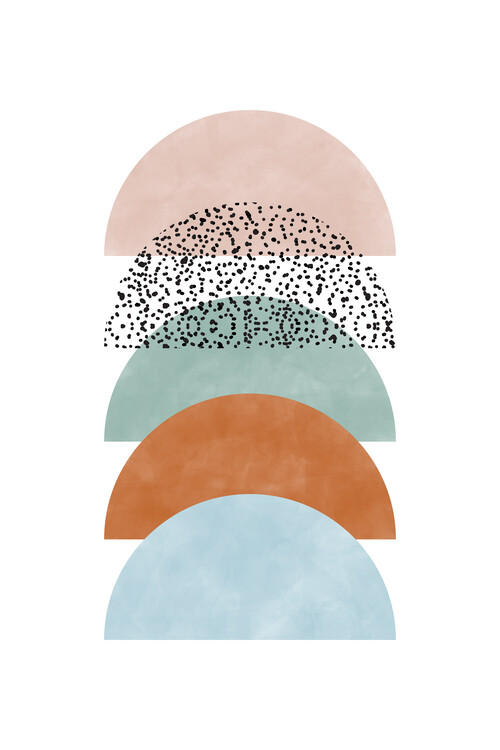 Poster Semi Circles Poster No.1