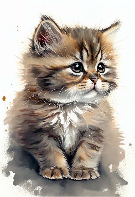 Poster Cute Kitten