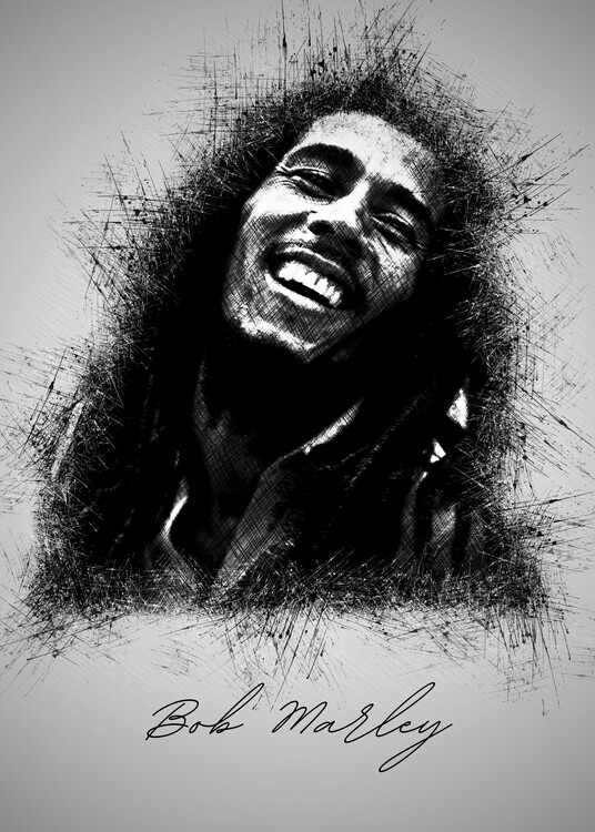 Poster Bob M. Sketch