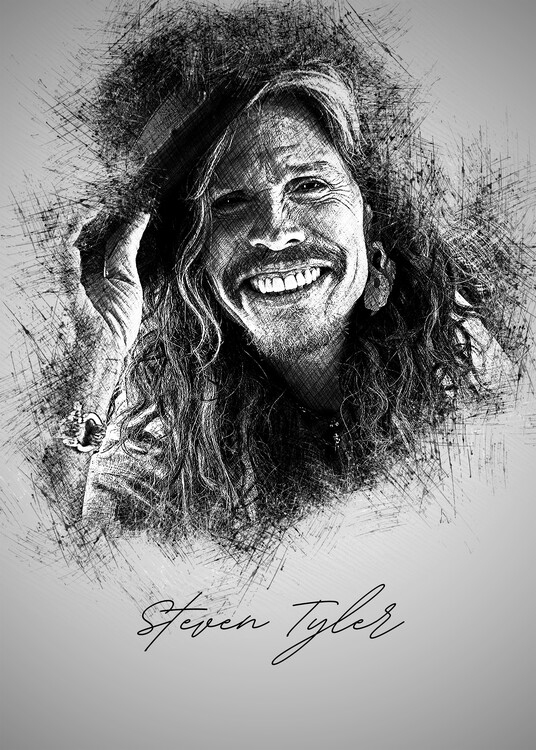 Poster Steven T. Sketch