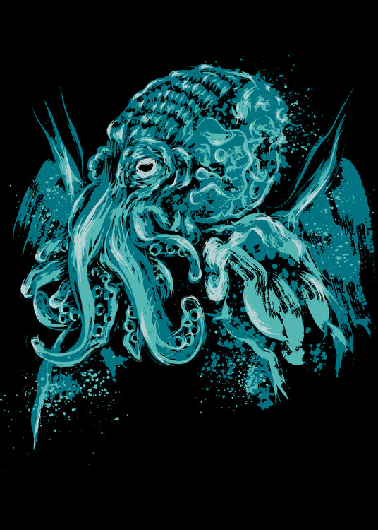 Плакат A god beyond the sea