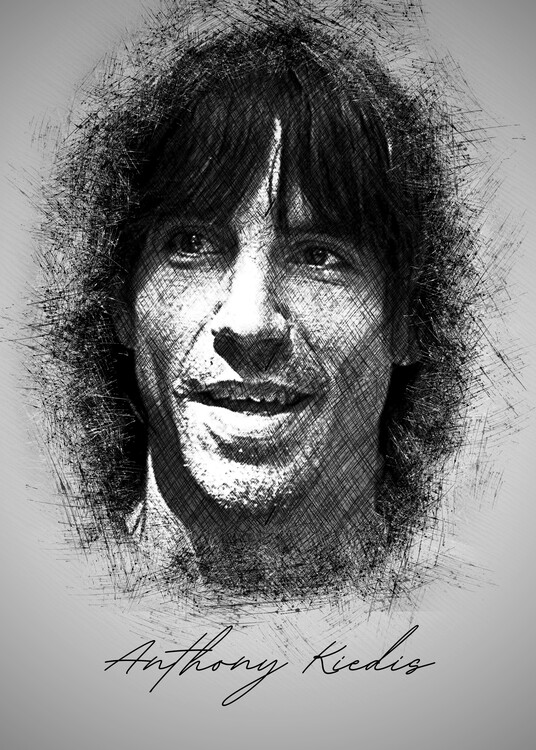 Poster A. Kiedis Sketch
