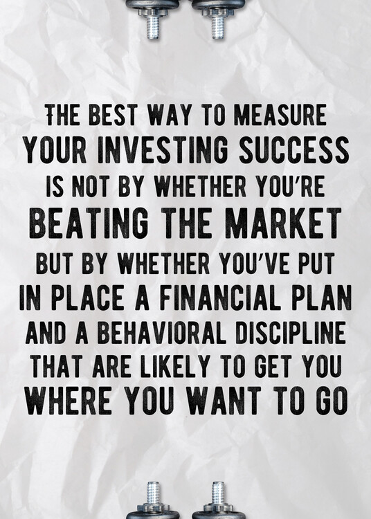 Plakát Beating The Market - Investors - Investment Quote