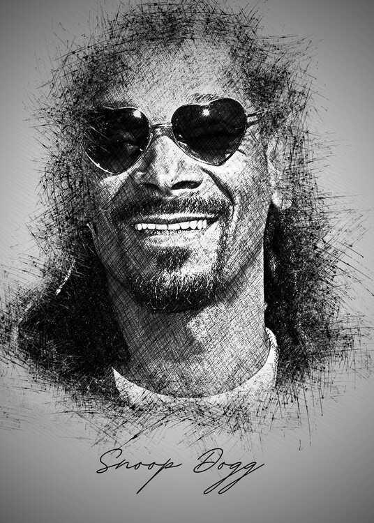 Poster S. Dogg Sketch
