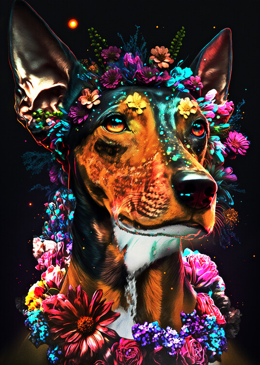 Poster Decoration Dog