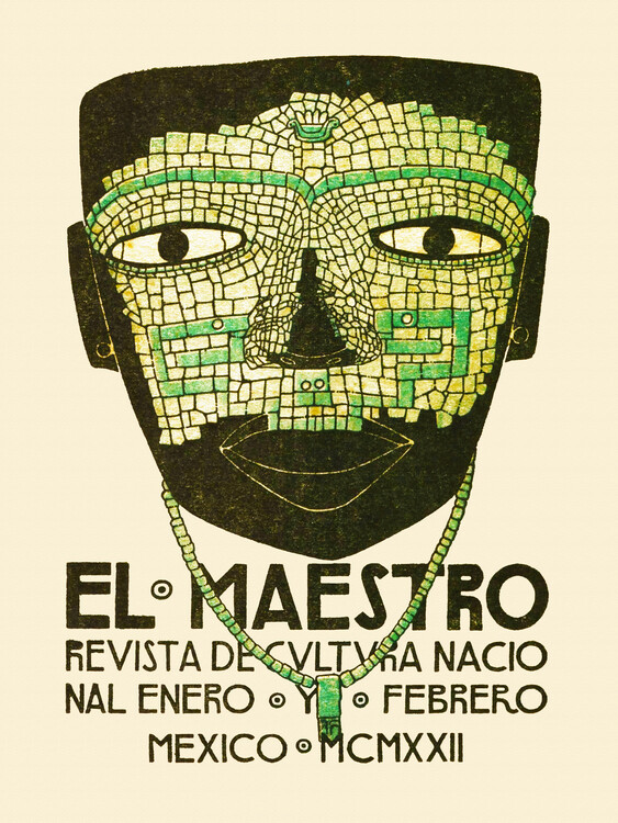 Obraz na płótnie El Maestro Magazine Cover No.2 (Mexican Art & Culture)