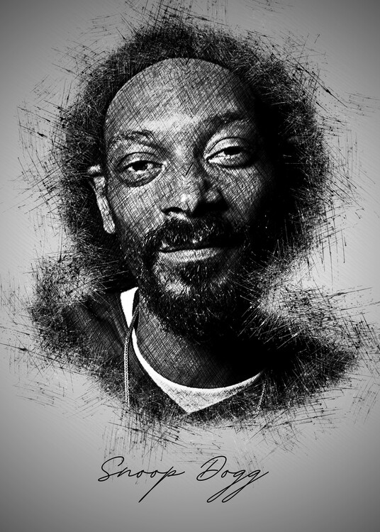 Poster S. Dogg Sketch