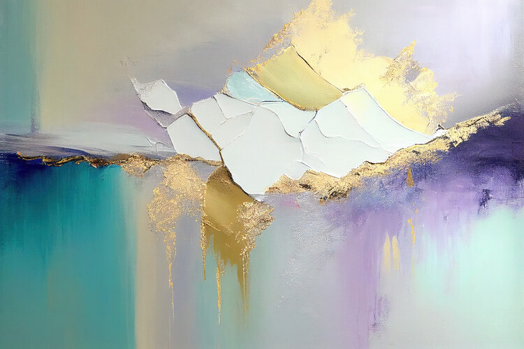 Poster Pastel abstract #2