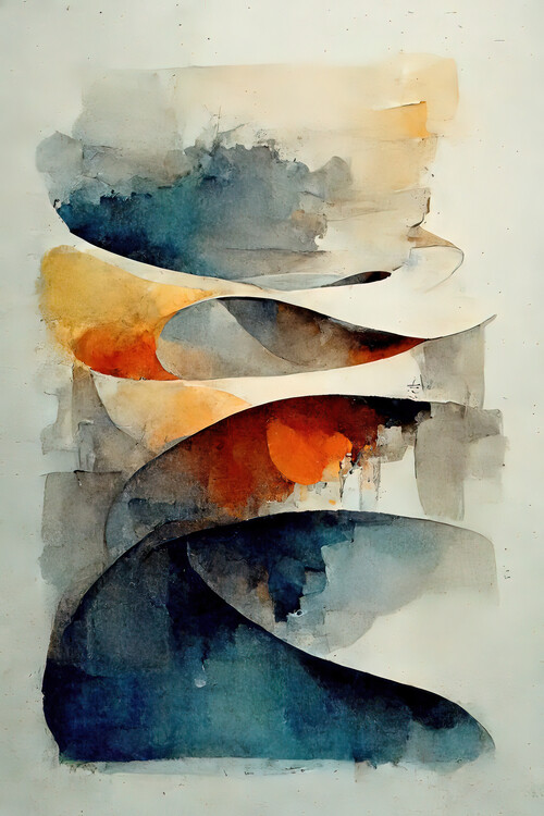 Poster Paint abstract