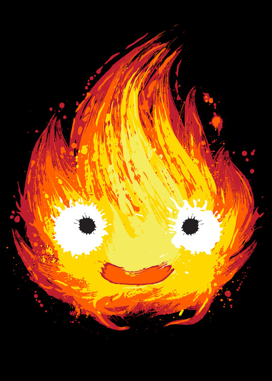 Obraz na plátně Fire demon